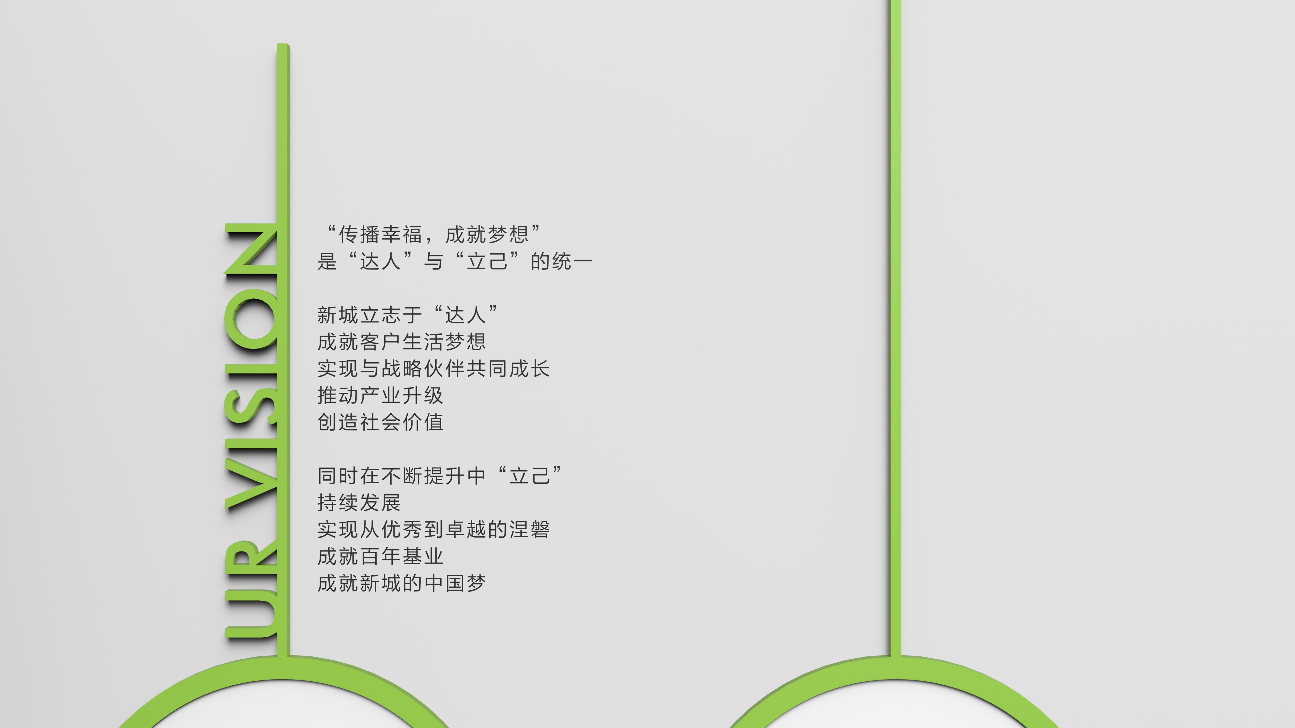 新城控股文化墙设计